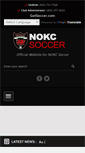Mobile Screenshot of nokcsoccer.com